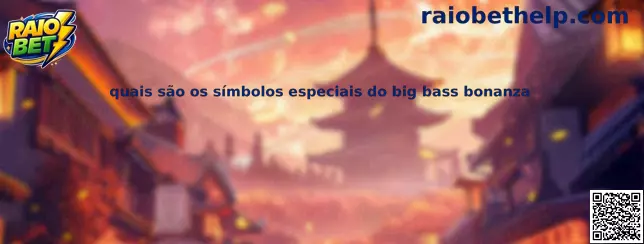 Símbolos especiais do Big Bass Bonanza