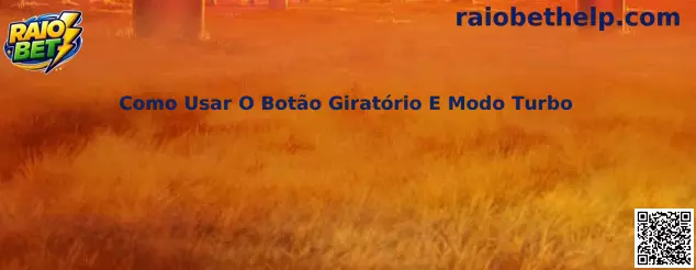 Como usar botão giratório e modo turbo