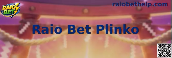 Interface ilustrativa do jogo Raio Bet Plinko