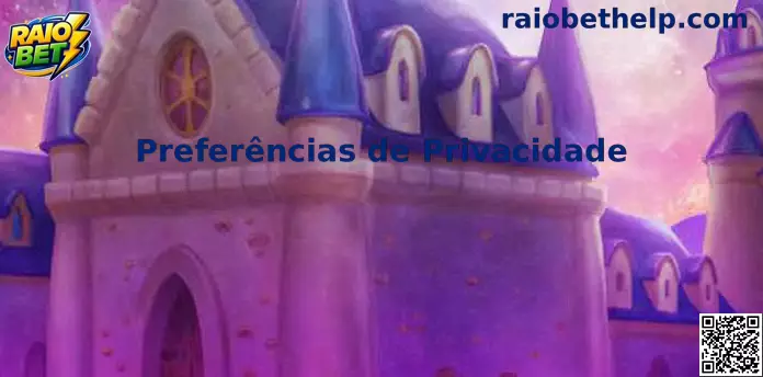 Preferências de privacidade Raio Bet